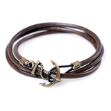 Jbans Pulsera De Cuero Genuino Hecha A Mano Para Hombre - Pu