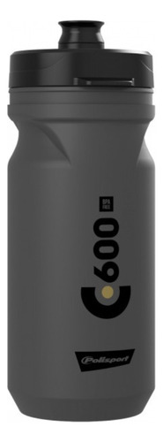 Caramañola Termo Bicicleta Polisport 600ml Gris Libre Bpa