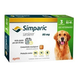 Remedio De Carrapato Simparic 20 A 40kg C/3 Comprimidos