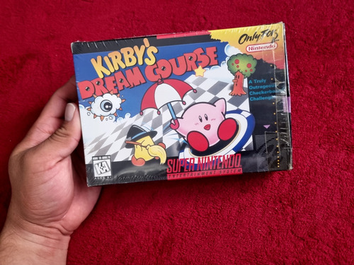 Kirby's Dream Course Snes Super Nintendo En Caja