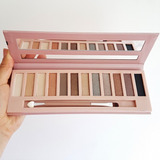 Paleta De Sombras Profesional Nude Colores Tierra 12 Tonos