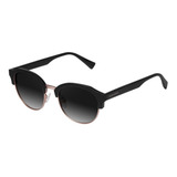 Lentes De Sol Hawkers-rubber Black Gradient Classic Rounded Color Negro