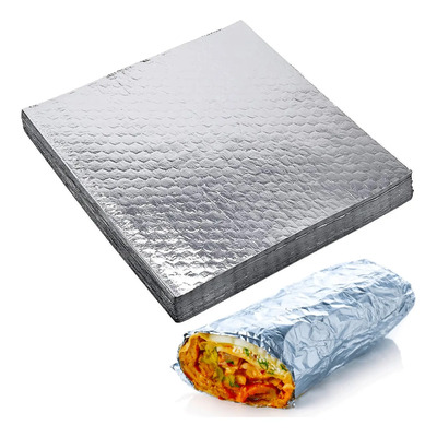 Empaque Aluminio Térmico Para Comida Rápida 30x40 500 Hojas | Meses sin interés