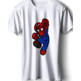 Remeras Talles Especiales Sublimadas Mario Spiderman - 7498