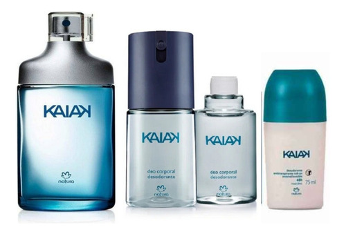 Kit Masculino  Kaiak Clasico ( 4 Productos) Natura