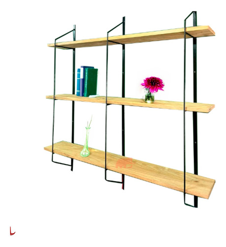 Rack Industrial Modular Comedor Living Hierro Flotante