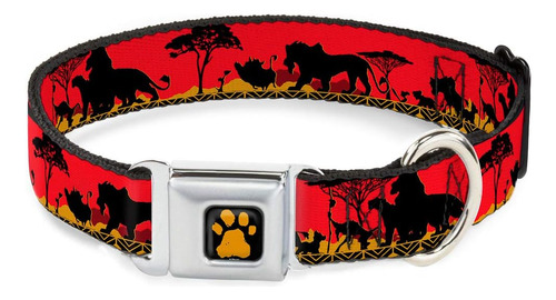 Collar De Perro Hebilla Del Cinturón De Seguridad Mufasa Sim