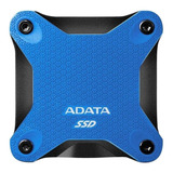 Disco Sólido Ssd Externo Adata Asd600q-480gu31-c 480gb Azul