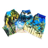 Kit 03 Shorts Masculino Praia Mauricinho Oferta Carnaval2020