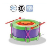 Juguete Tambor Con Redoblante Y Bandolera Color Multicolor