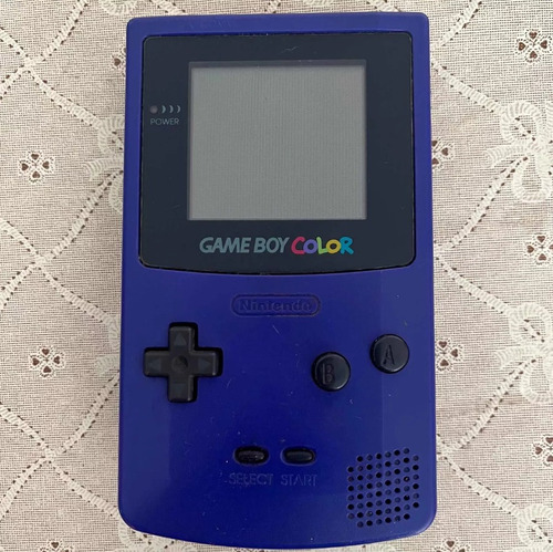 Nintendo Game Boy Color Roxo Em Perfeito Estado