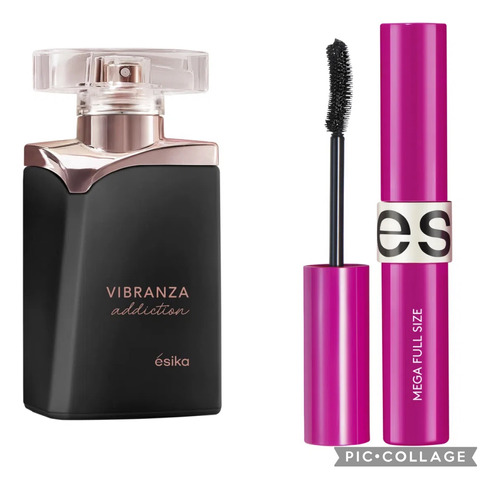 Vibranza Addict Mujer 45ml + Máscara Mega Full Size Esika