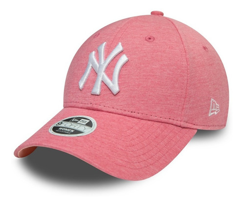 New Era Gorra N Y Yankees Jersey 9forty Mujer Ajustable Rosa