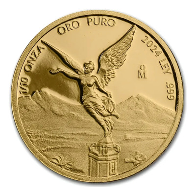 Fraccion 1\u002F10 Onza Oro Puro Libertad Proof | MercadoLibre