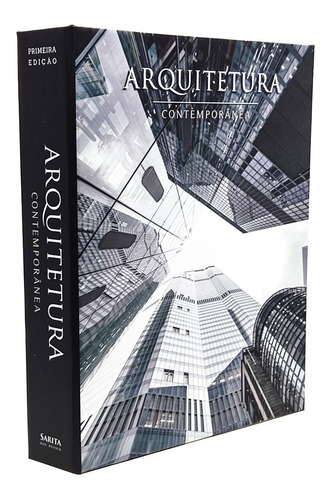 Caixa Livro Decorativa Média 24x17x4 Cm -  Arquitetura