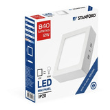 Pack 3 Und Panel Led Cuadrado Sobrepuesto 12 Watts (frio)