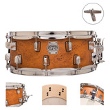 Caixa De Bateria 14x5,5 Em Birch Michael C/ Esteira 20 Fios