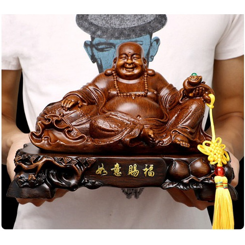 Buda Maitreya Fengshui Estátua Resina