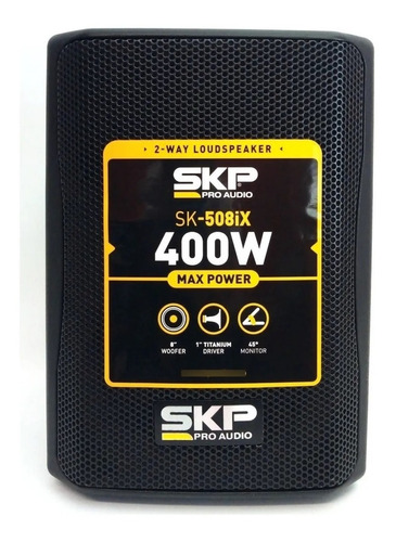 Bafle Pasivo Parlante 8 Pulgadas Skp Sk-508ix 100w Rms