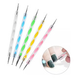 Set 5 Puntero Nail Art Accesorios Para Manicure Nail Art