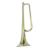 Cuerno De Trompeta Mini Bugle De Latón Dorado Para De Banda