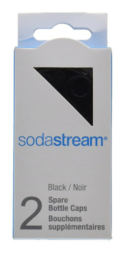 Sodastream Tapones Para S (2 Unidades) Color Negro