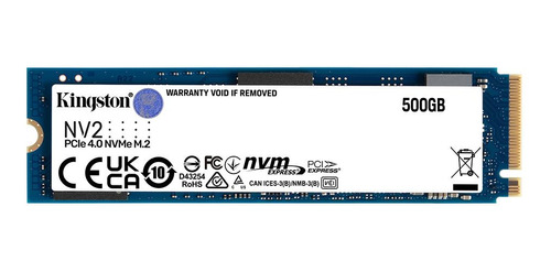 Hd Ssd M.2 500gb Nvme Kingston Nv2 Pcie 4.0 Snv2s/500g