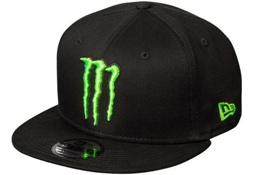 Jockey Monster Energy New Era Gorra Negra 9fifty Snapback