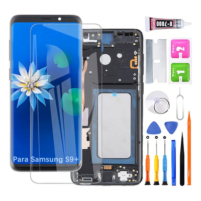 Pantalla Para Samsung S9+ Plus G965f G9650 Incell Con Marco Negro