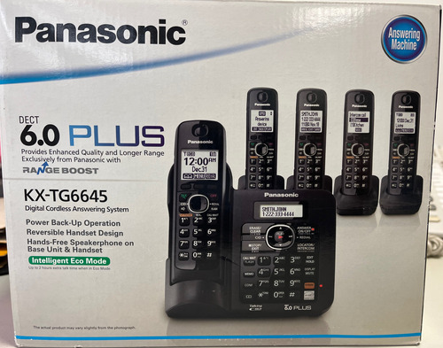 Panasonic Dect 6.0 Teléfono / Central Inalámbrico