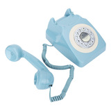 Teléfono De Escritorio Con Dial Giratorio Ctn8019 Con Cable
