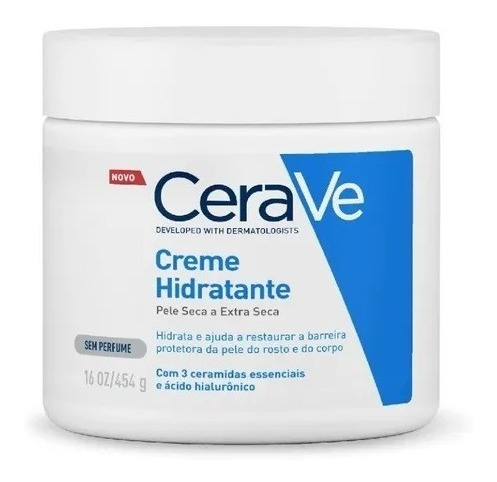 Creme Hidratante Textura Cremosa 454g Cerave 