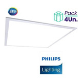 Panel Led Philips 60x60 36w Multivoltaje 50.000hs. Pack X 4