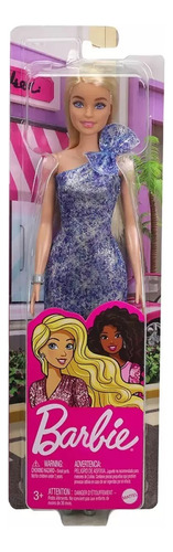 Muñeca Barbie 30cm Glitz Rubia Original Mattel Oferta!