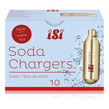 Isi Co2 Soda Siphon Cargador, 10 Unidades