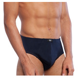 Bi-pack Slip Clásico Algodón Azul