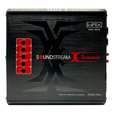 Amplificador Soundstream tarantula wrx-2500 1 canal Clase D 2500w | Meses sin interés