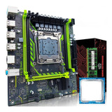 Kit Placa Mãe Zsus-x99-8 D4 + Processador Intel Xeon E5 2650