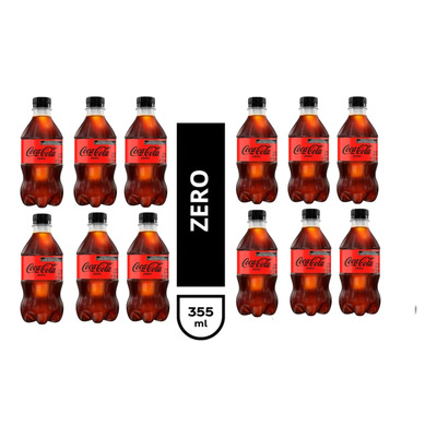 Coca Cola Zero 355 Ml Pack De 12 Piezas