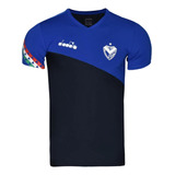 Remera Diadora Entrenamiento Futbol Club Velez Sarsfield