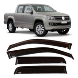 Deflectores De Ventanas Adhesivos (x4) Amarok 2012-2021-2022