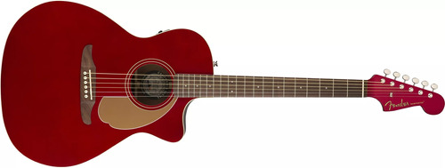 Guitarra Electroacústica Fender Newporter  Candy Apple Red 