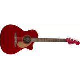 Guitarra Electroacústica Fender Newporter  Candy Apple Red 