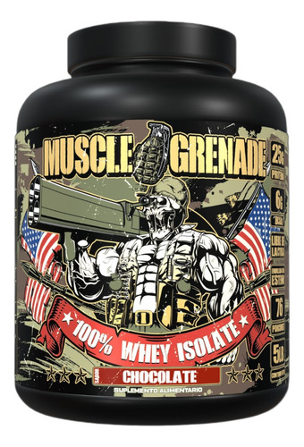 Proteina  Muscle Grenade 100% Whey Isolate + Shaker