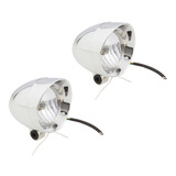 Juego Faros Auxiliares Para Motos Tipo Chopper Tc200