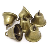 20 Campanas De Bronce Vintage De 38 Mm