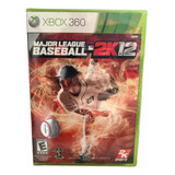 Jogo Xbox 360 Major League Baseball 2k12 Mídia Física