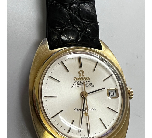 Reloj Omega Constellation Acero Oro Automático Antiguo