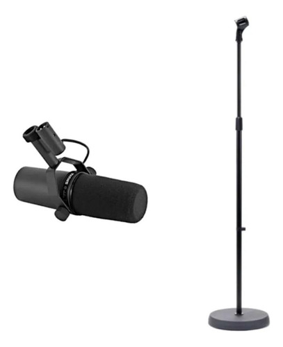 Kit Microfone Sm7b + Pedestal Studio Sm7b+stand4