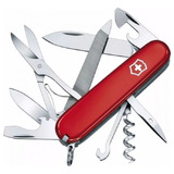 Cortaplumas Victorinox Mountaineer Suiza 18 Uso 23118 Navaja Color Rojo